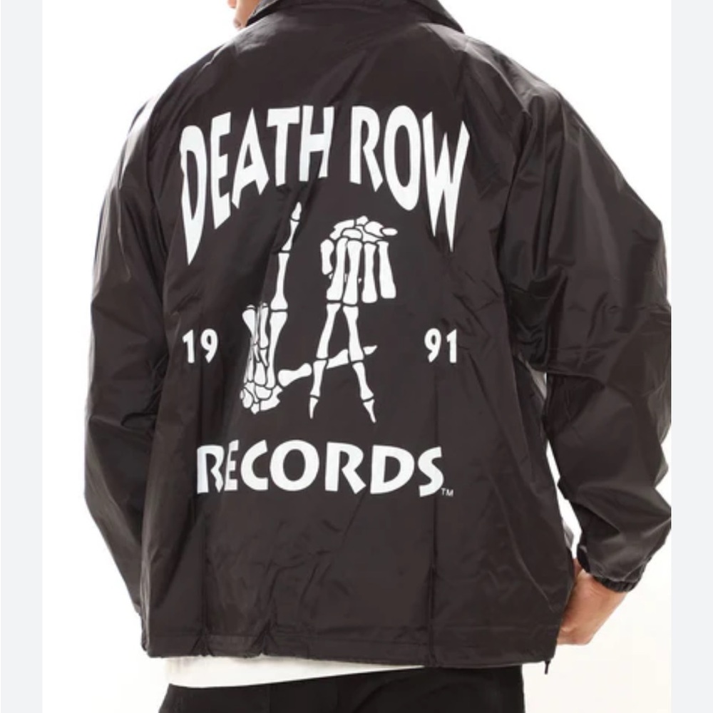Black Windbreaker Jacket